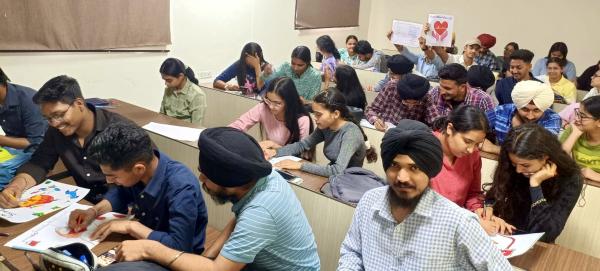 NSS Wing of Vet Varsity organises poster making competition and blood donation drive